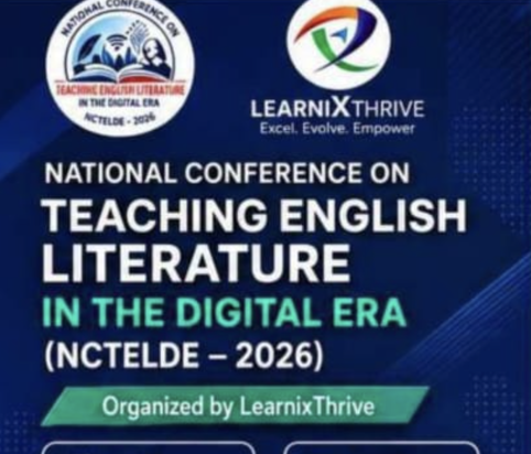 National Conference on Teaching English Literature in the Digital Era (NCTELDE – 2026) online Poster